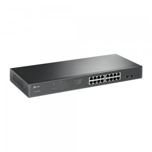 TP-Link TL-SG1218MPE 16-Port PoE+ Gigabit Rackmount Smart Switch