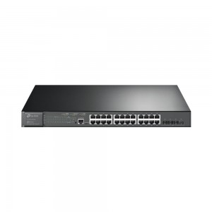 TP-Link TL-SG3428XMP JetStream 24-Port Gigabit and 4-Port 10GE SFP+ L2+ Managed Switch with 24-Port PoE+