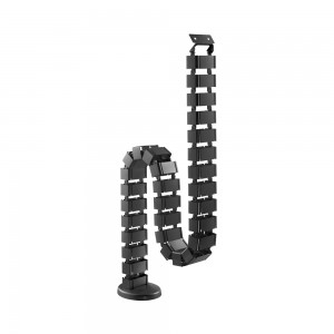Quad Entry Vertebrae Cable Management Spine - 1.3m