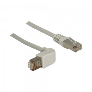 Delock 0.5m RJ45 CAT6 SSTP Angled/Straight (83524)