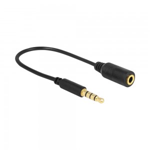 Delock 4-Pin 3.5mm Stereo Extension Cable (62498)