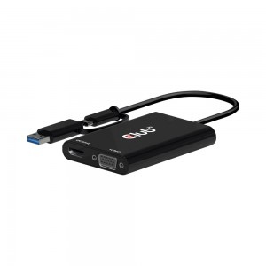 Club3D USB Type-C/Type-A 2-in-1 Port Replicator - Supporting MST (CSV-1611)