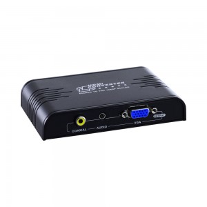 Lenkeng HDMI to VGA with 3.5mm Audio and Digital Coaxial Audio Converter (LKV385PRO)
