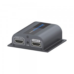 Lenkeng 60m HDMI Extender over CAT6 with HDMI Loop-Out and IR Pass-Through (LKV372PRO)