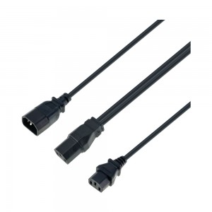 LinkQnet 1.8m Power Splitter Extension Cable