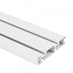 Brateck Aluminium Slatwall Panel - White - Up to 40kg