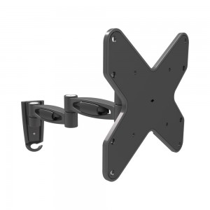 LinkQnet Solid Aluminum Full-motion Wall Mount - For most 23''-42'' LED- LCD flat panel TVs