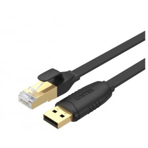 Unitek USB 2.0 to RJ45 Console Rollover Flat Cable (Y-SP02001B)