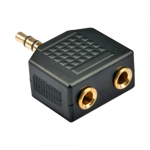 Lindy 2x Stereo Female to Male Adapter (35625)
