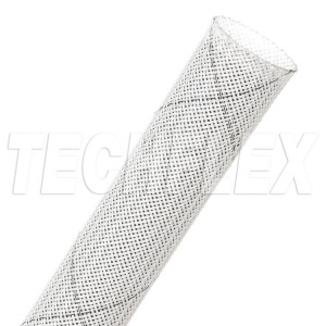 Techflex 1m Clean Cut Braid 25.4mm - White (CCF1.00TW)