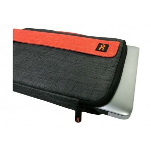 Case Pax 14.1" Laptop Sleeve - Black/Orange