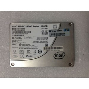 120GB HP Intel- S3500 Series- SATA- SFF- 2.5"- SSD
