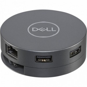 Dell 7-in-1 USB-C Multiport Adapter - Grey
