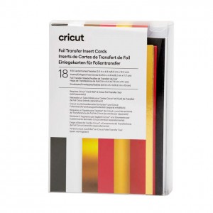 Cricut Foil Transfer Insert Cards - Royal Flush Sampler - R10 (89 Cm X 124 Cm) - 18-Pack