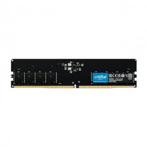 Crucial 16GB DDR5 5600MHz UDIMM Memory Module – Black