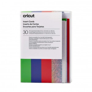 Cricut 2009471 Insert Cards Rainbow Scales Sampler - R40 (121 Cm X 168 Cm) 30-Pack
