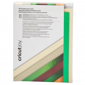 Cricut Joy Foil Transfer Insert Cards - Cameron Sampler - A2 - 8-Pack
