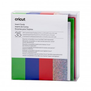 Cricut Insert Cards- Rainbow Scales Sampler - S40 (35-Pack)