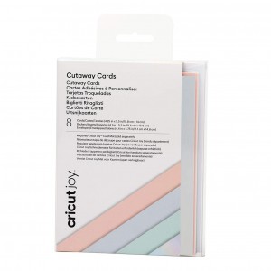 Cricut Joy Cut Away Card Pastel Sampler