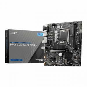 MSI PRO B660M-G Intel 1700 M-ATX Motherboard – Black
