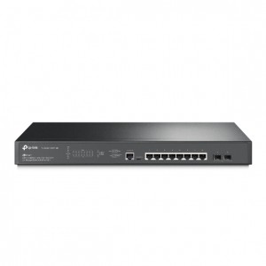 TP-Link TL-SG3210XHP-M2 JetStream 8-Port 2.5GBASE-T and 2-Port 10GE SFP+ L2+ Managed Switch with 8-Port PoE+