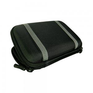 Casepax Portable Hard Drive Case - Black