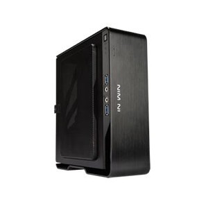 InWin Chopin Mini ITX ATX Case with 150w 80PLUS Bronze PSU — Black