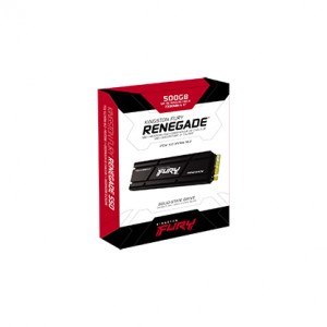Kingston Fury Renegade 500GB PCIe Gen4 NVMe M.2 SSD (2280)