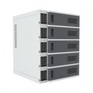 LinkQnet 5-Bay Personalized Charge and Store Cabinet (LN105HS)