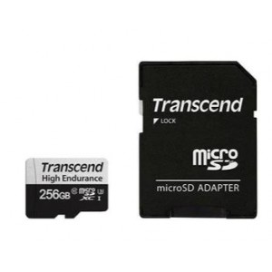 Transcend 256GB UHS- I Class 10 High Endurance microSDXC Memory Card