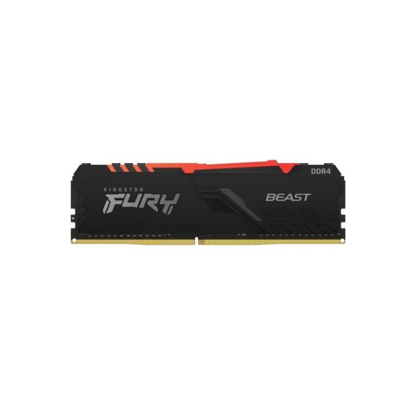 Kingston KF426C16BBA/32 Fury Beast RGB 32GB (1x32GB) DDR4-2666MHz CL16 ...
