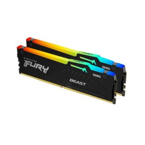 Kingston Fury Beast RGB 32GB DDR5-5600 (16GB x 2) Kit - CL36- 1.25V