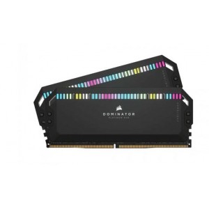 Corsair CMT32GX5M2X6200C36 DOMINATOR PLATINUM RGB DDR5 32GB (2 x 16GB) DDR5 DRAM 6200MHz CL36 1.30V Memory