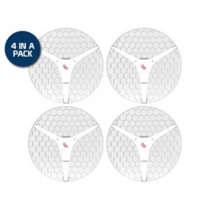 MikroTik LHG XL 5 ac 27dBi PtP CPE - 4 Pack
