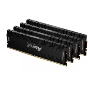 Kingston Fury Renegade 64GB (4x16GB) DDR4-2666MHz CL13 1.35V Black Desktop Memory