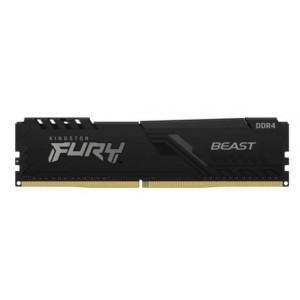 Kingston Fury Beast 16GB (1x16GB) DDR4-3000MHz CL15 1.35V Black Desktop Memory