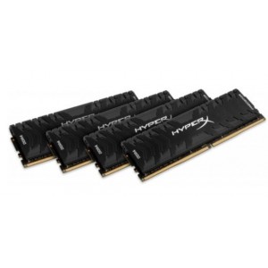 HyperX Predator 64GB (4x16GB) DDR4-3600MHz CL17 1.35V Black Desktop Memory