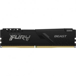 Kingston Fury Beast 32GB (1x32GB) DDR4-3000MHz CL16 1.35V Black Desktop Memory