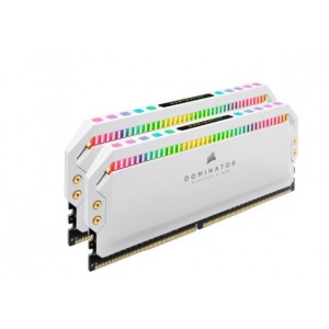 Corsair Dominator Platinum RGB White 16GB DDR4-3200 Kit (2x8GB) - CL16- 1.35V
