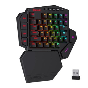 Redragon K585 DITI ELITE RGB 40% Wireless Mechanical Gaming Keyboard – Black