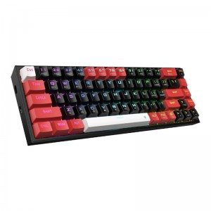 Redragon K631 CASTOR PRO 65% Wireless RGB Gaming Keyboard – Black