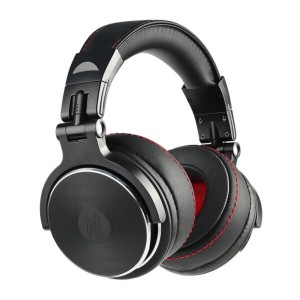 Oneodio Pro 50 Professional Wired Over Ear DJ and Studio Monitoring Headphones - Black