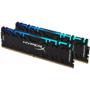 HyperX RGB Predator 16Gb(8Gb x 2) DDR4-3000 (pc4-24000) CL15 1.35V Desktop Memory Module