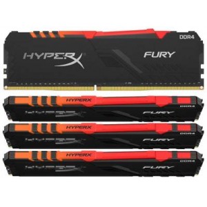 HyperX RGB Fury 32Gb(8Gb x 4) DDR4-3600 (pc4-28800) CL17 1.35v Server Memory Module