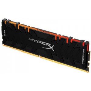 HyperX Predator 32GB (1x32GB) DDR4-3600MHz CL18 1.35V Black RGB Desktop Memory