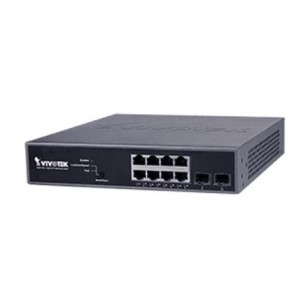 Vivotek 8-Port VivoCam Web Smart Managed PoE Switch