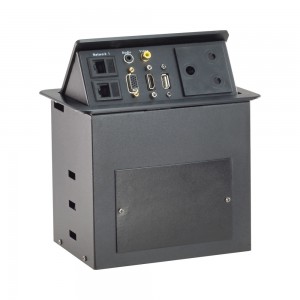 LinkQnet Multi Sunken USB Desktop Socket Box with SA Power