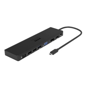 Port Connect USB Type-C Travel Docking Station - Black