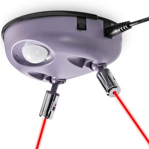 Motion-Activated Dual-Laser 360° Garage Parking Assistant – Precision Guidance- No Bumps
