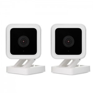 Wyze Cam v3 - 1080p Indoor/Outdoor Wi-Fi Smart Home Camera with Colour Night Vision (Version 3) - 2 Pack
